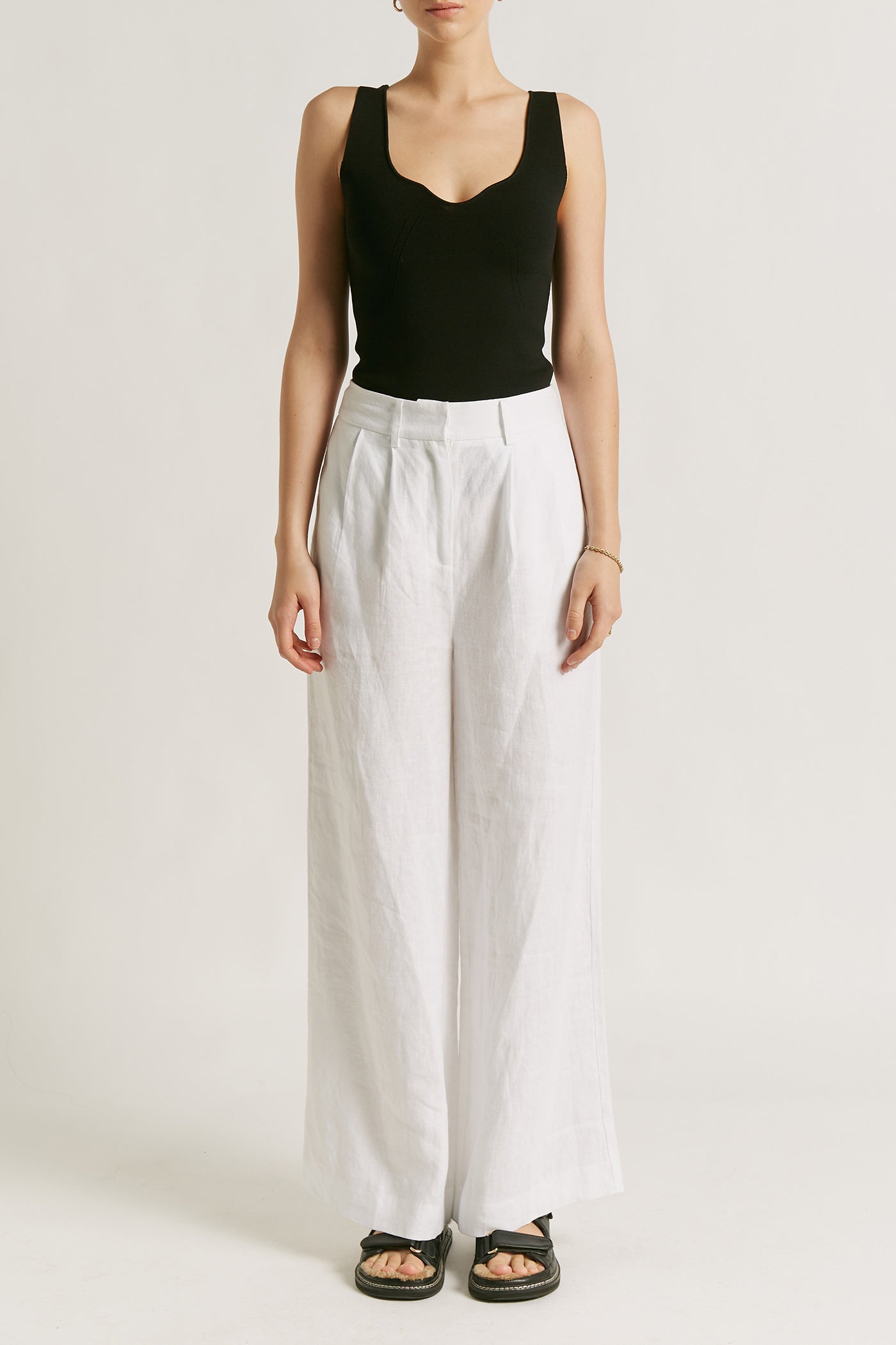 The Sweetheart Crepe Knit Top