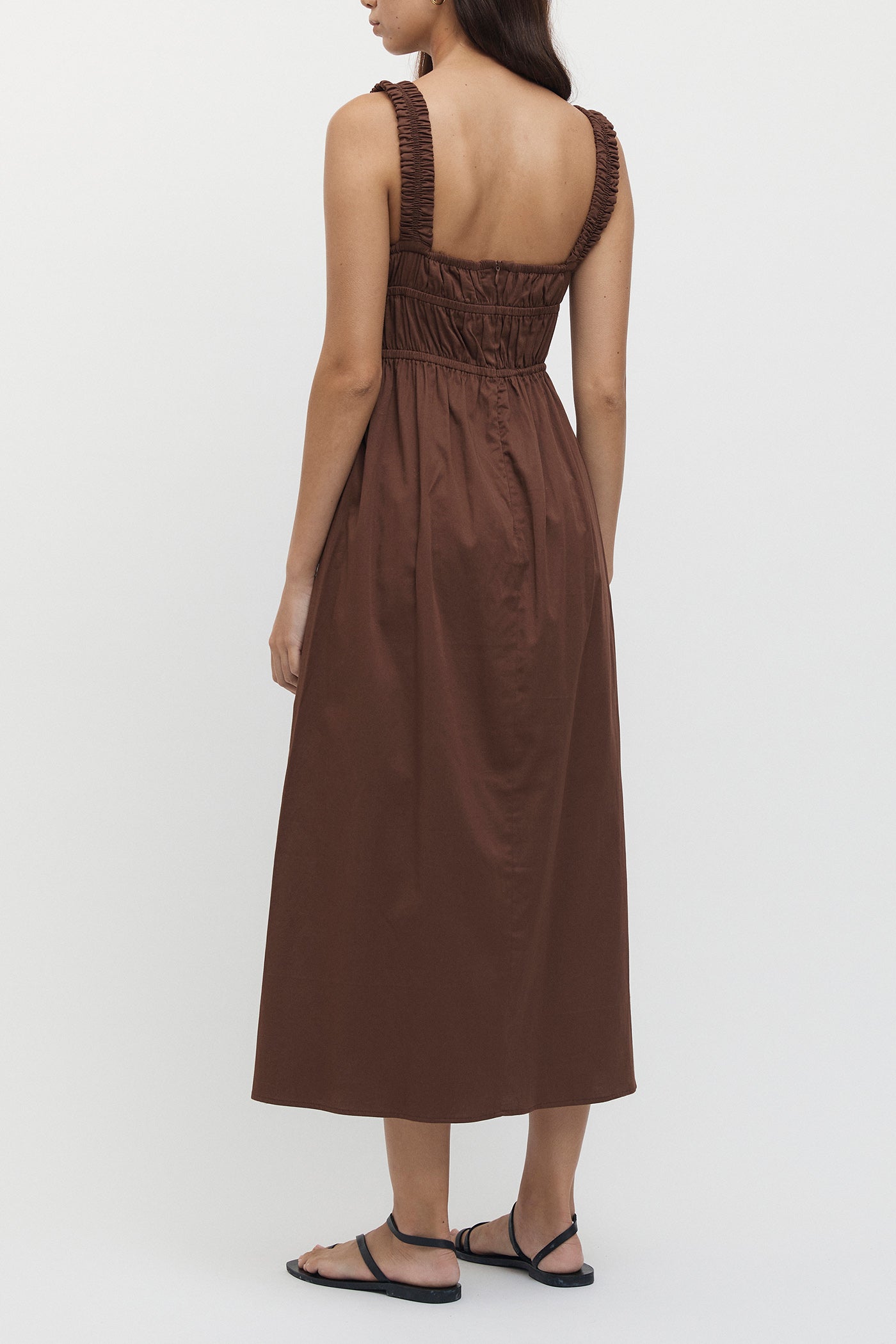 Axel Elastic Ruched Dress