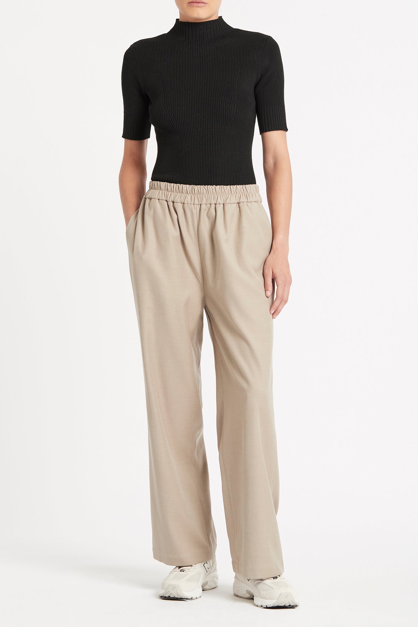 Tomes Elastic Waist Trousers