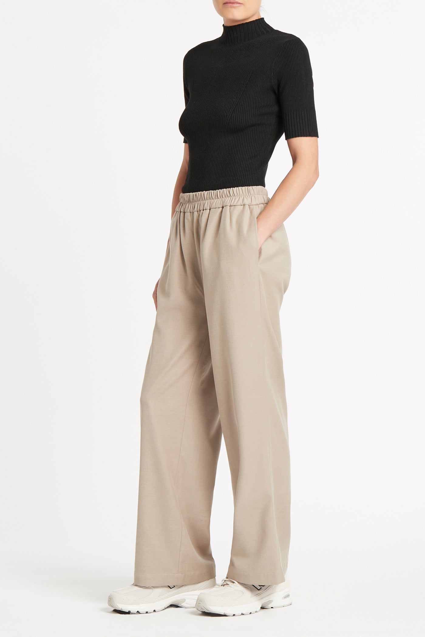 Tomes Elastic Waist Trousers
