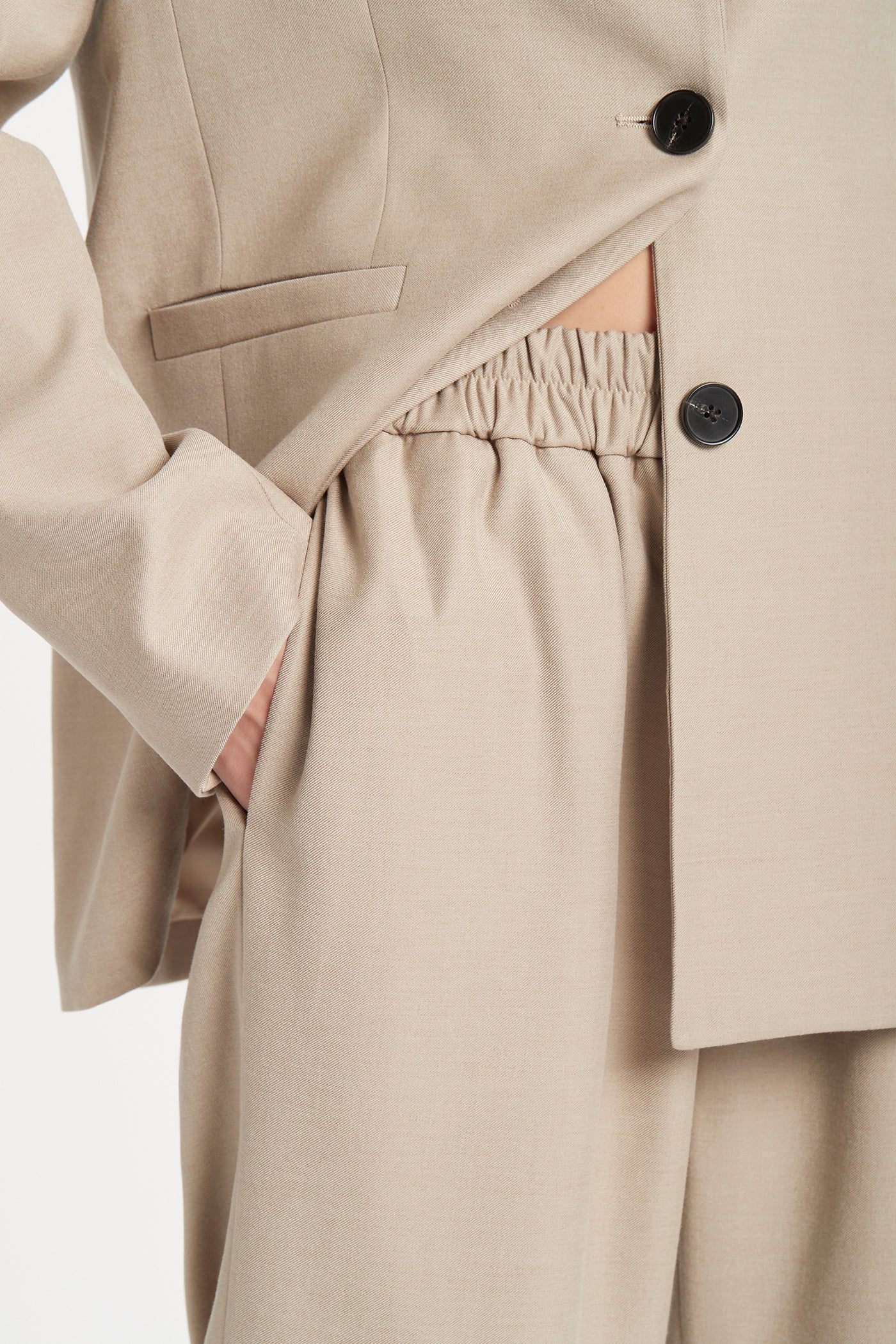 Tomes Elastic Waist Trousers