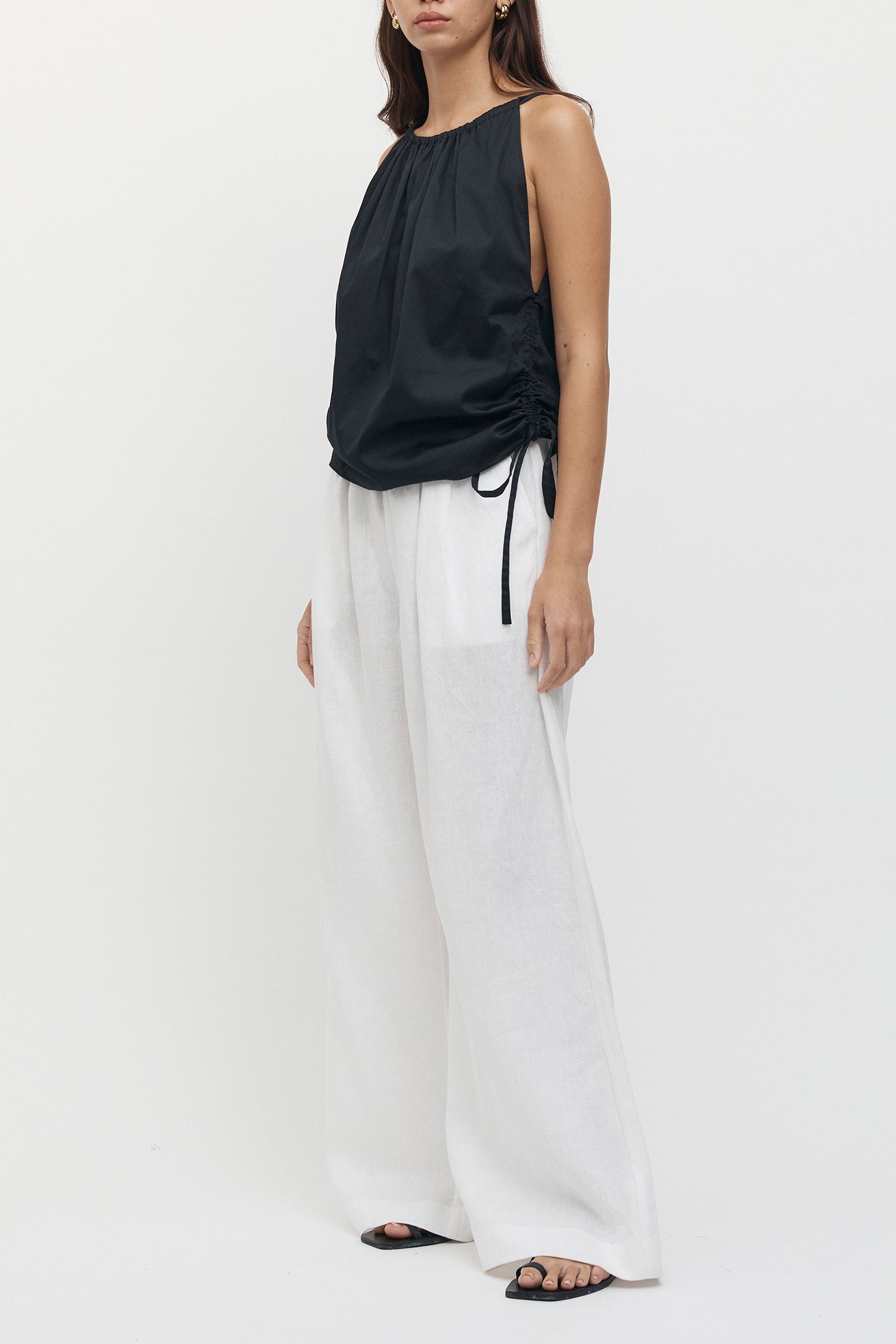 Zelie Ruched Side Top