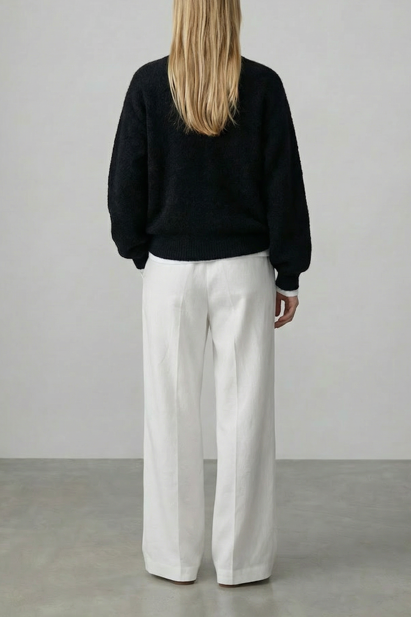 The Wool-Alpaca Balloon Sleeve Knit