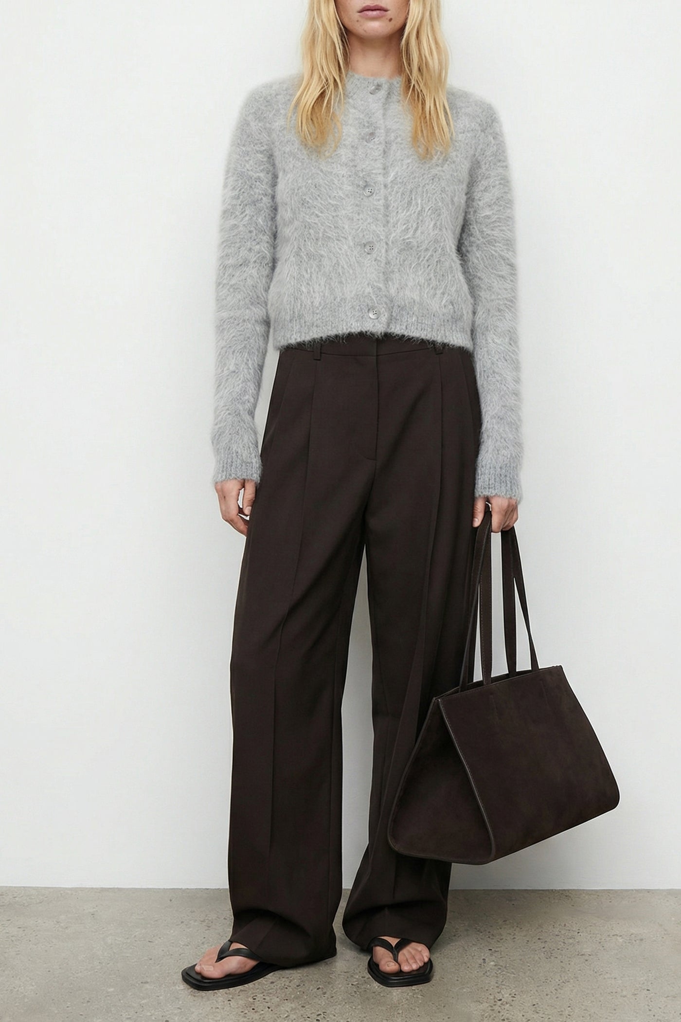 The Fluffy Alpaca Cardigan