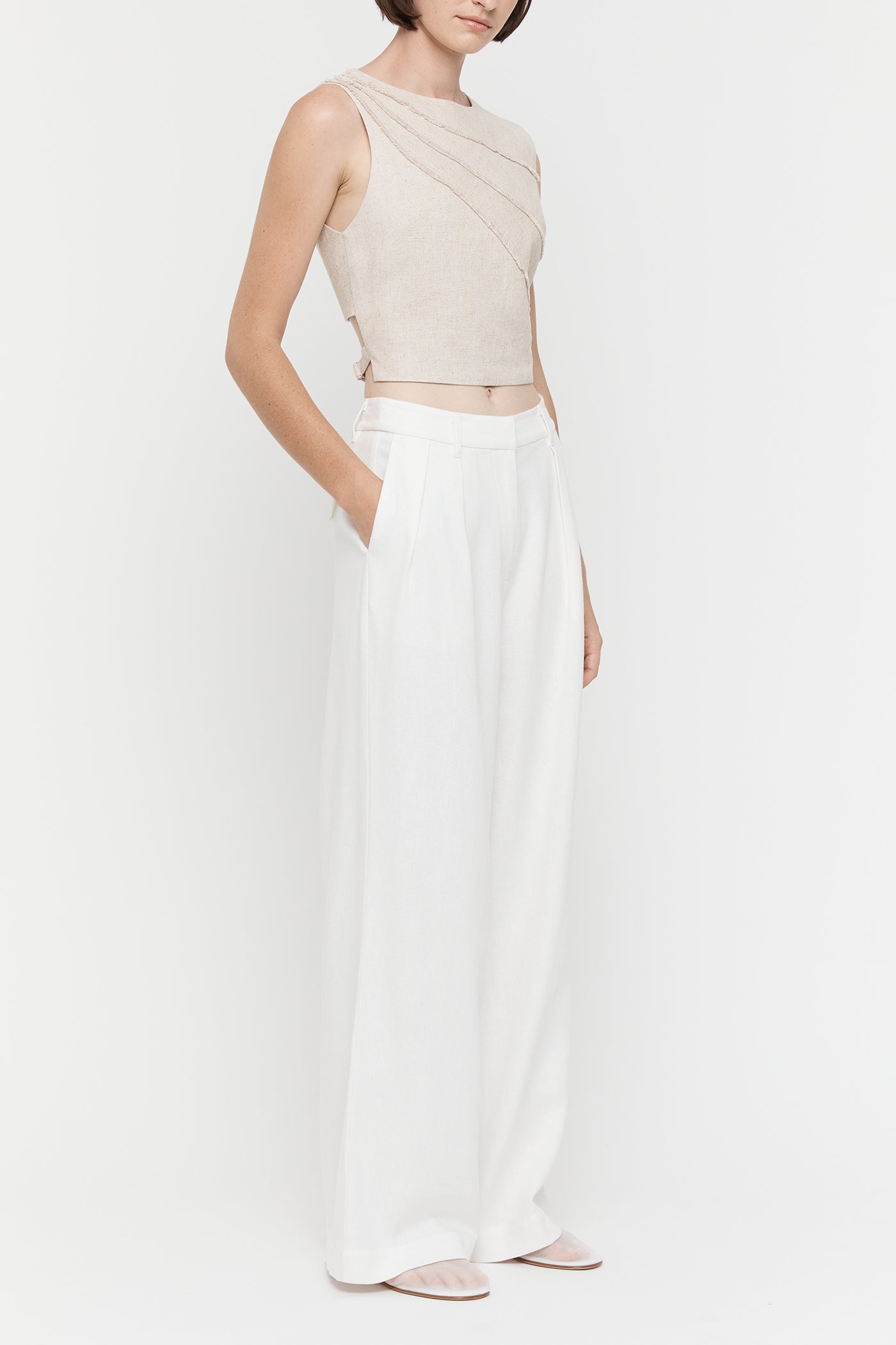 The Classic Rayon-Linen Trouser