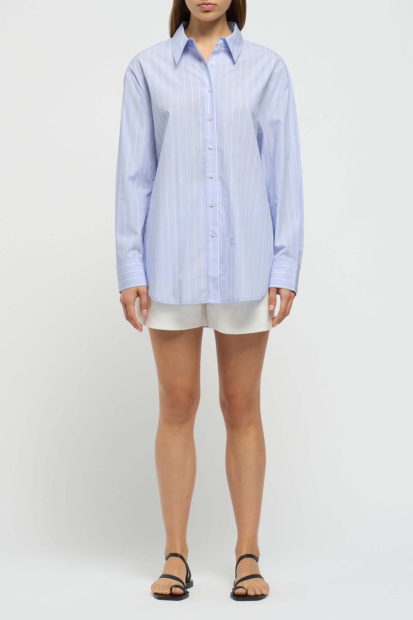 The Oversized Striped Shirt