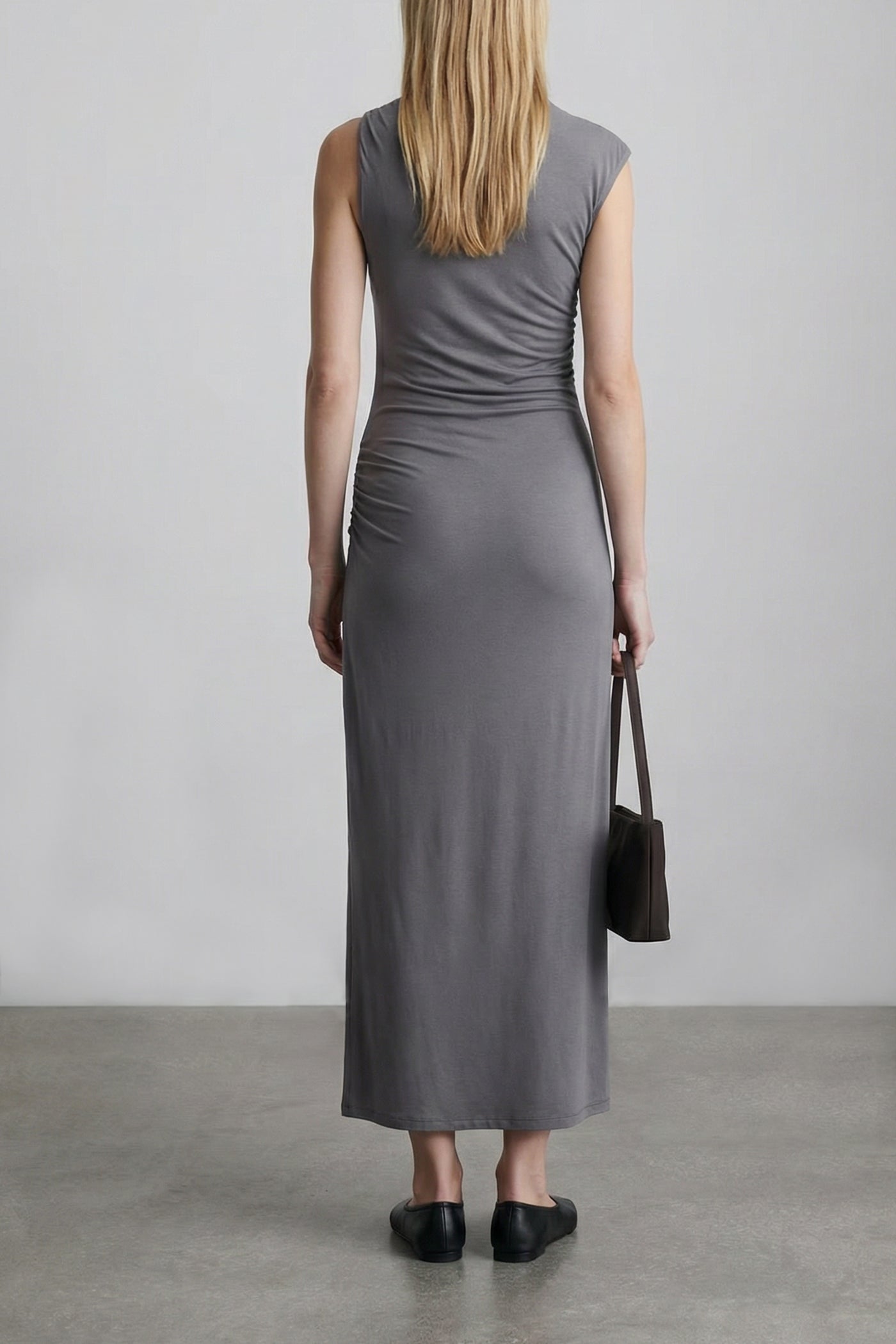 The Ruched Jersey Dress