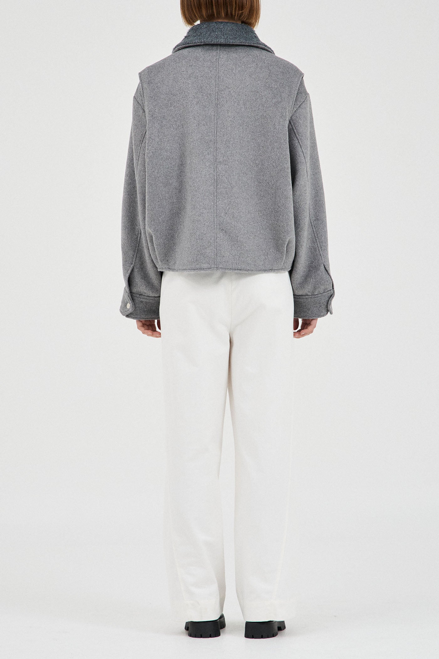 The Wool-Blend Bomber Jacket