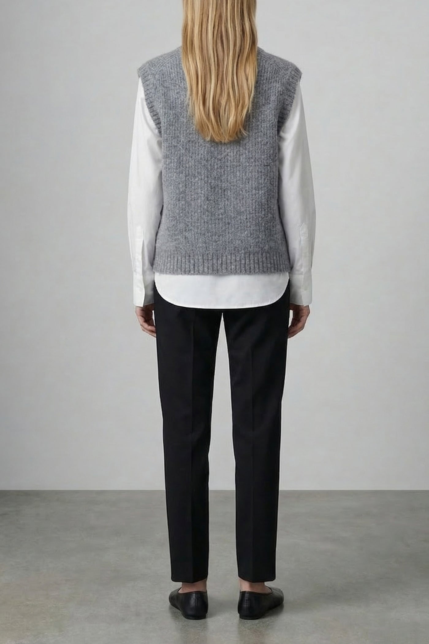 The Fluffy Knit Vest