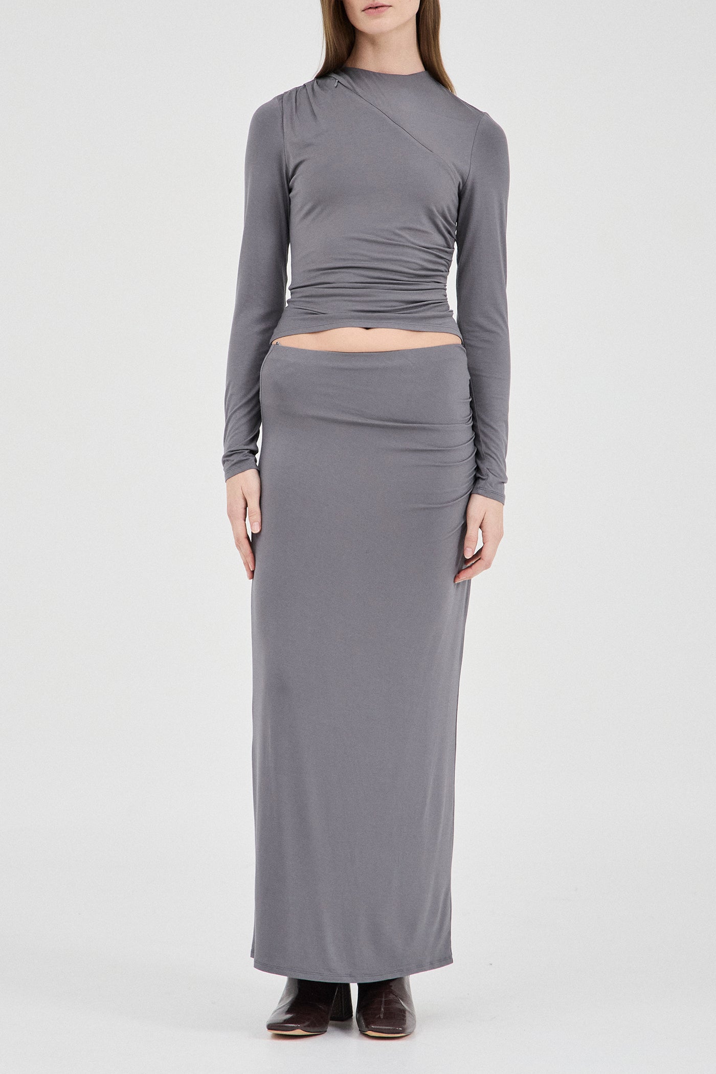 The Ruched Jersey Top