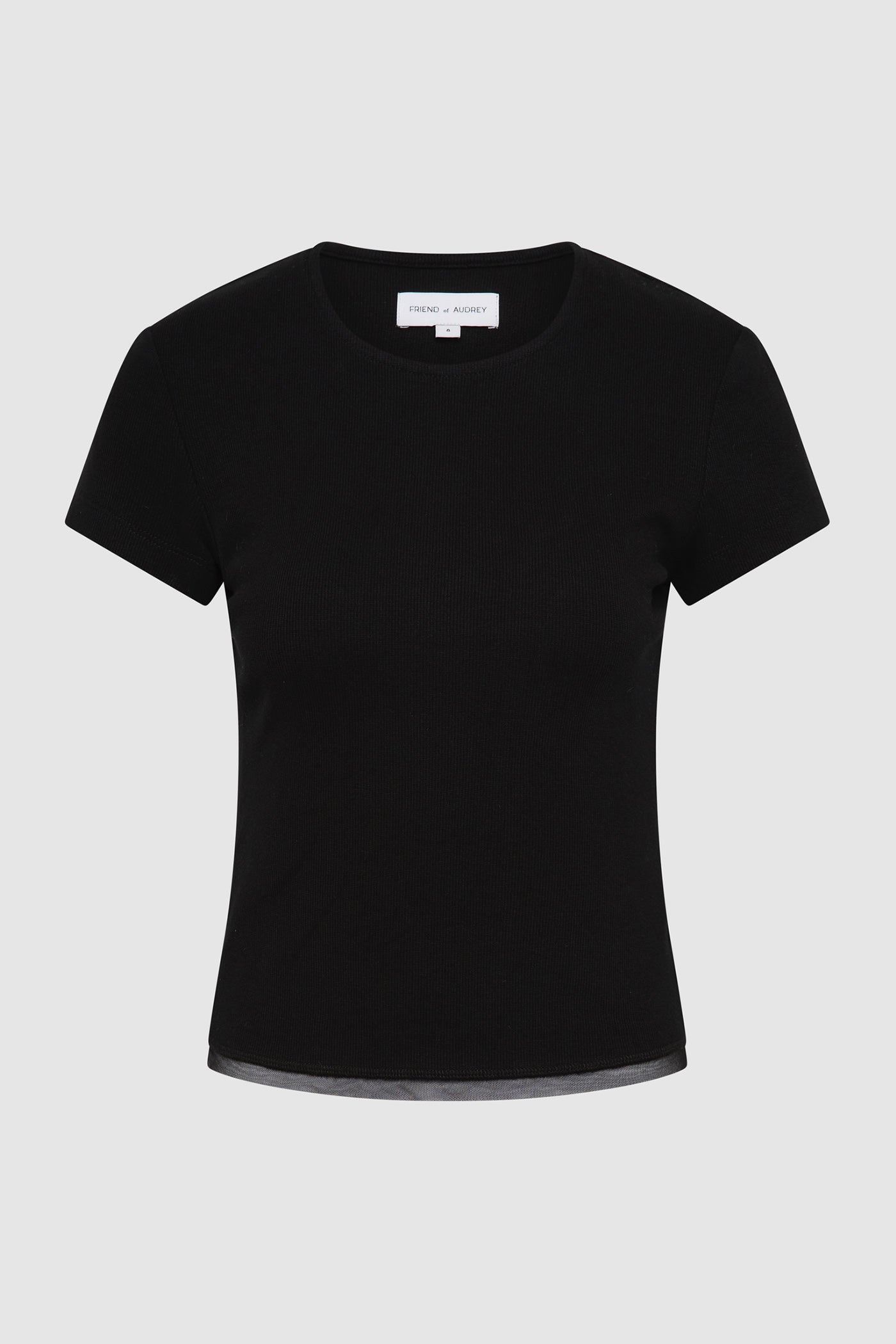 The Cotton Mesh Baby Tee