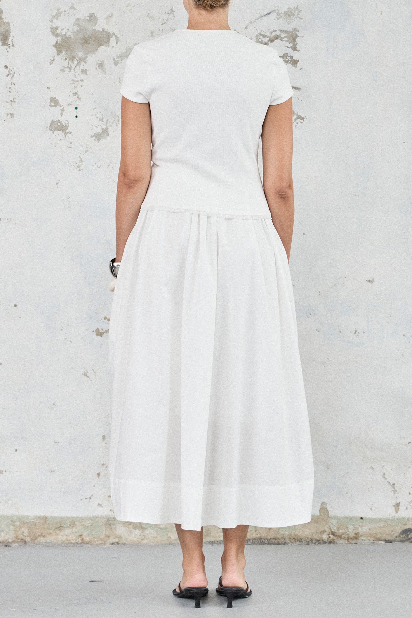 The Cotton Mesh Baby Tee