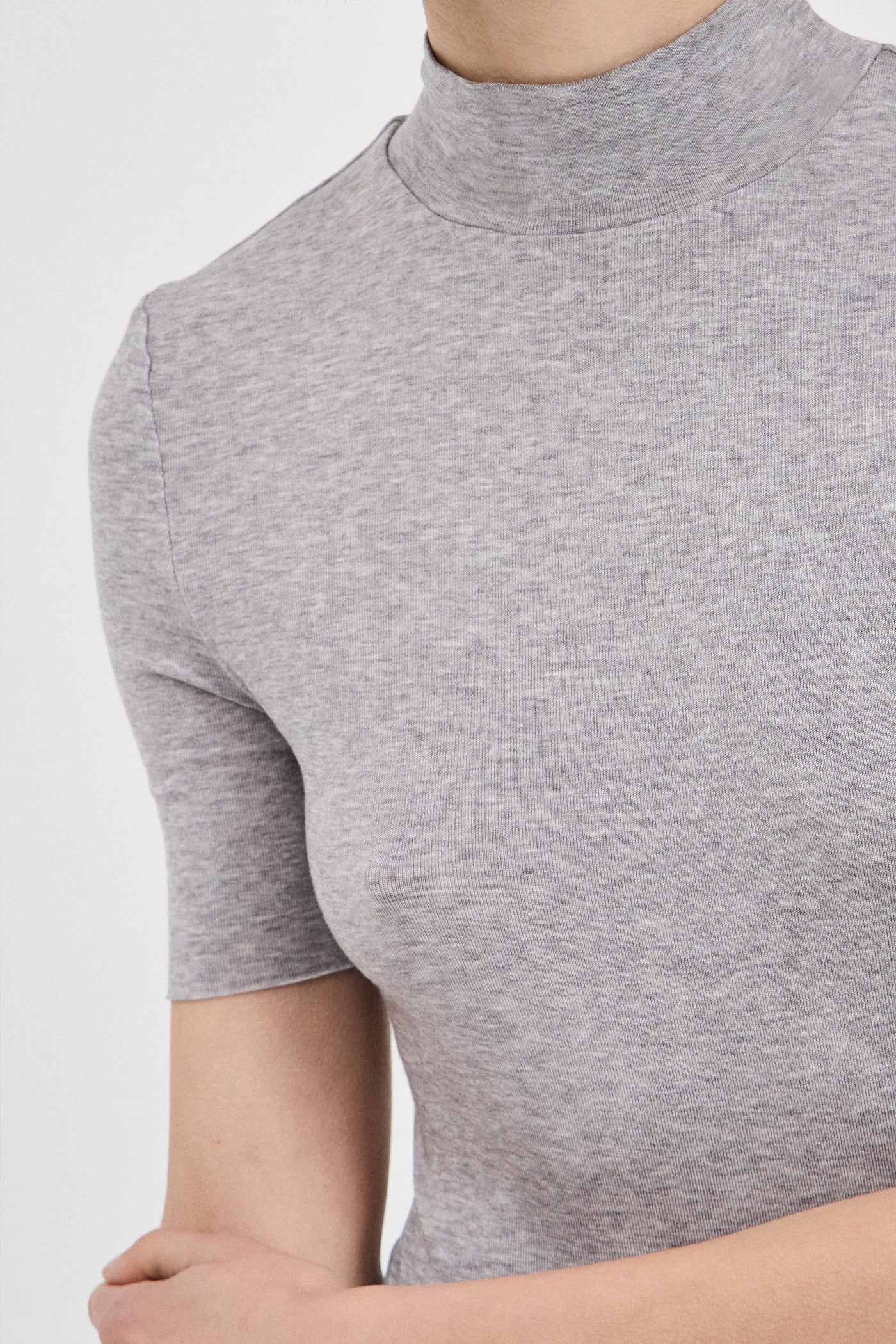 The Tencel Wool Short Sleeve Top