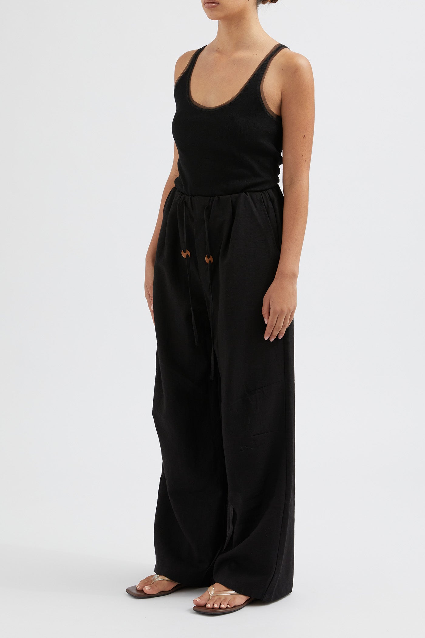 The Cotton Mesh Tank