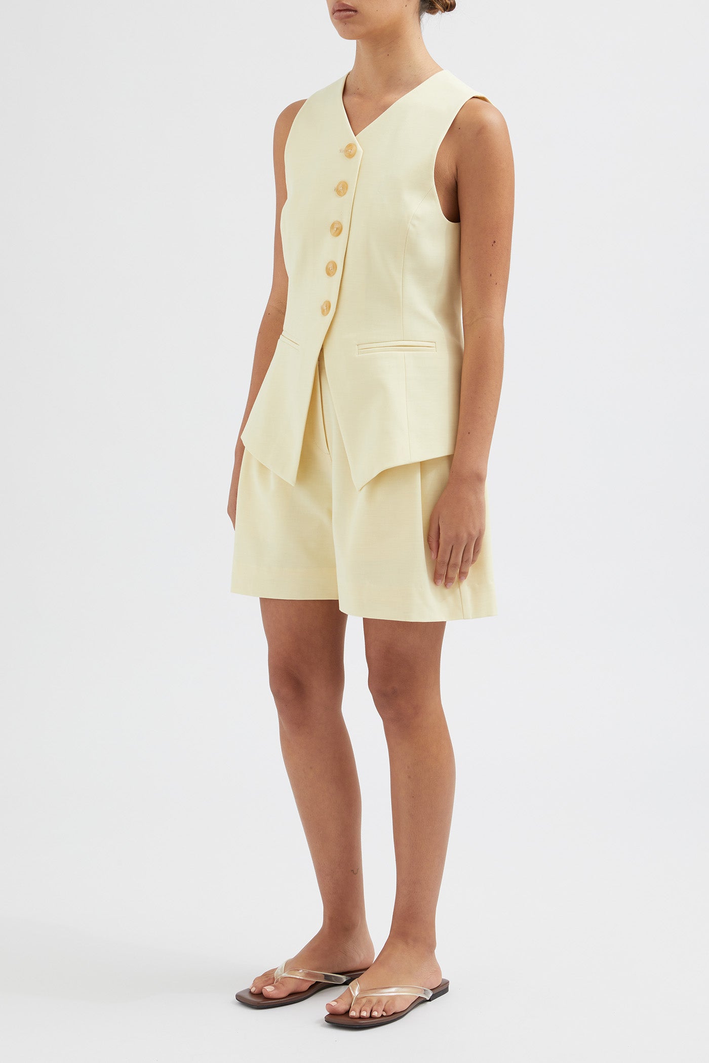 The Tailored V Neck Vest